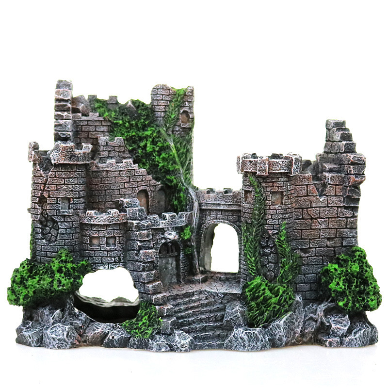 Aquarium Marina - Vintage World of Tanks Stone-island Resin