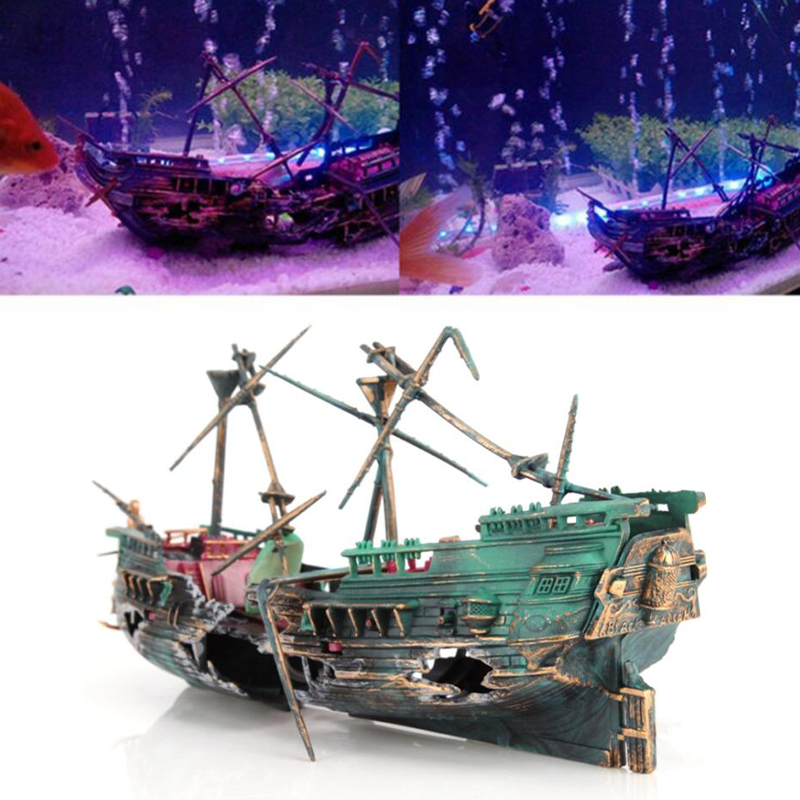 HOT！Large Aquarium Decoration  - огляд і ціна Aquarium Marina