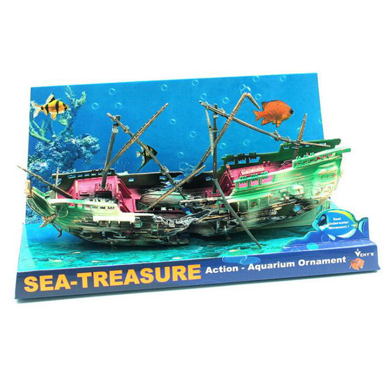 HOT！Large Aquarium Decoration  - огляд і ціна Aquarium Marina