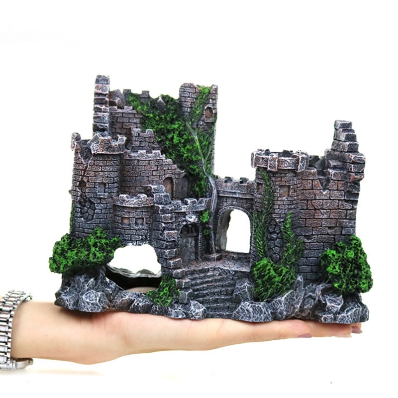 Aquarium Castle Resin Decorati - огляд і ціна Aquarium Marina
