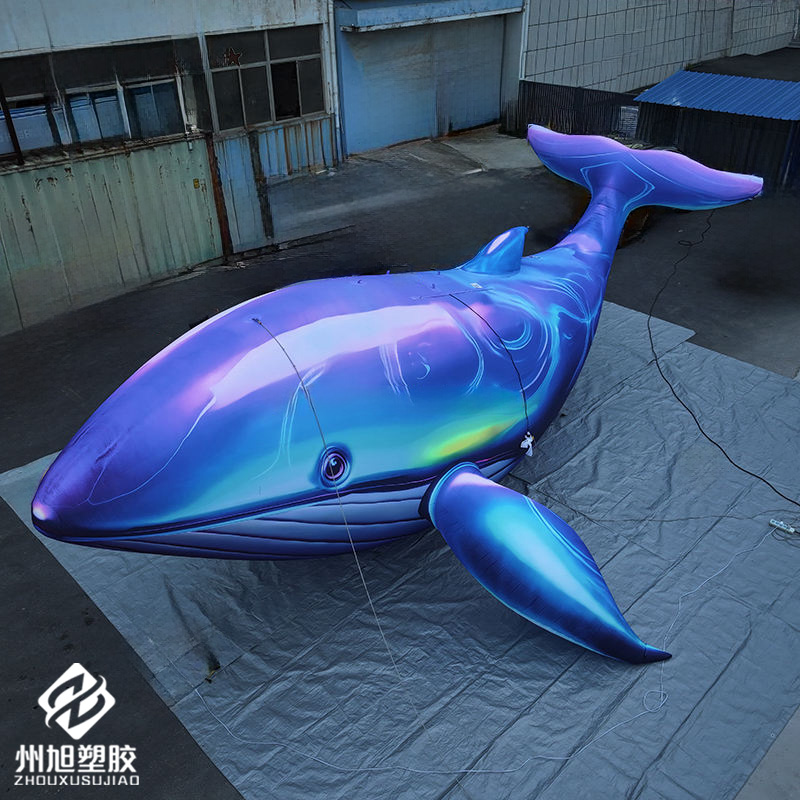 Inflatable blue whale, used as - огляд і ціна Marine Aquarium Used