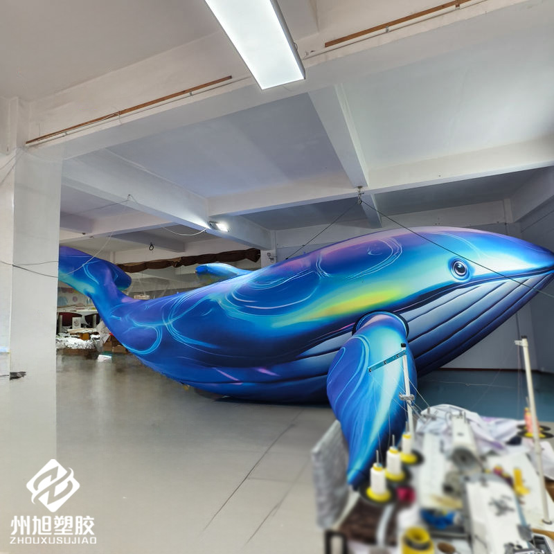 Inflatable blue whale, used as - огляд і ціна Marine Aquarium Used