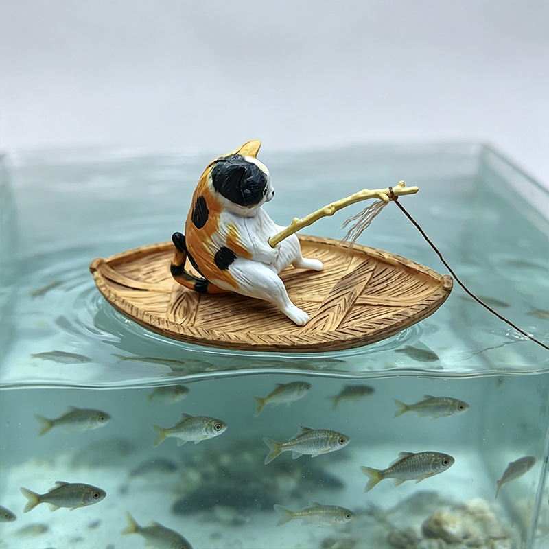 Creative Cat Fishing Boat Aqua - огляд і ціна Aquarium Marina