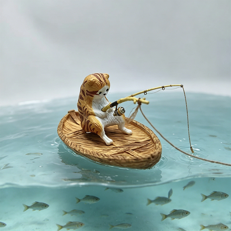Creative Cat Fishing Boat Aqua - огляд і ціна Aquarium Marina