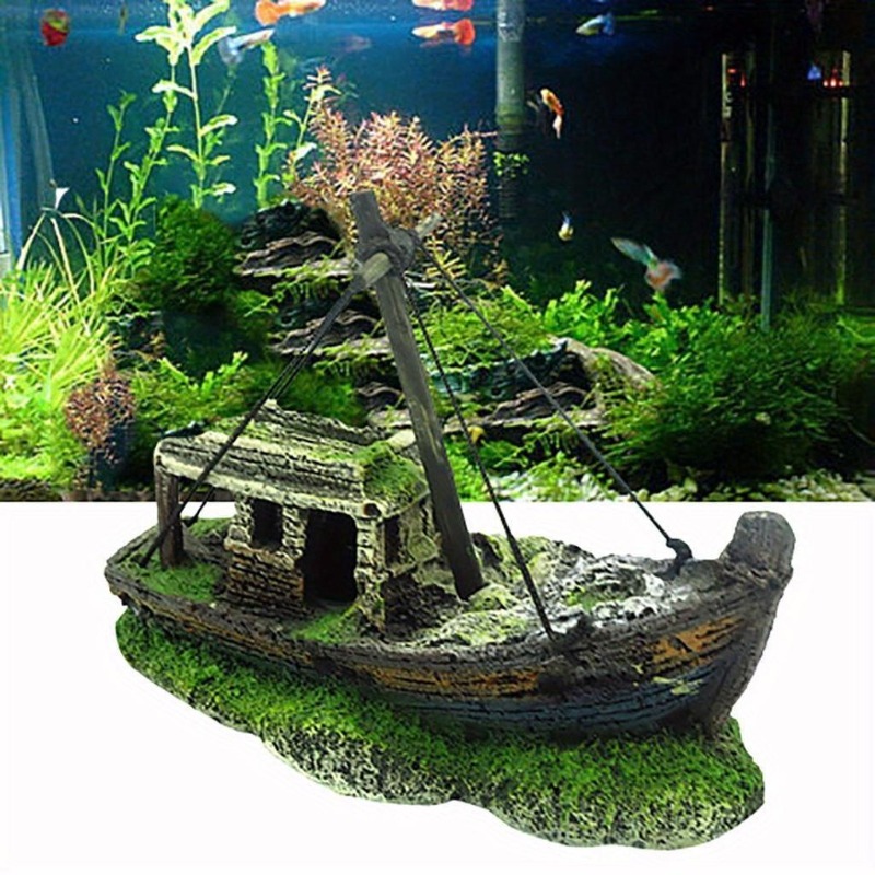 Aquarium Fish Tank Landscape W - огляд і ціна Aquarium Marina