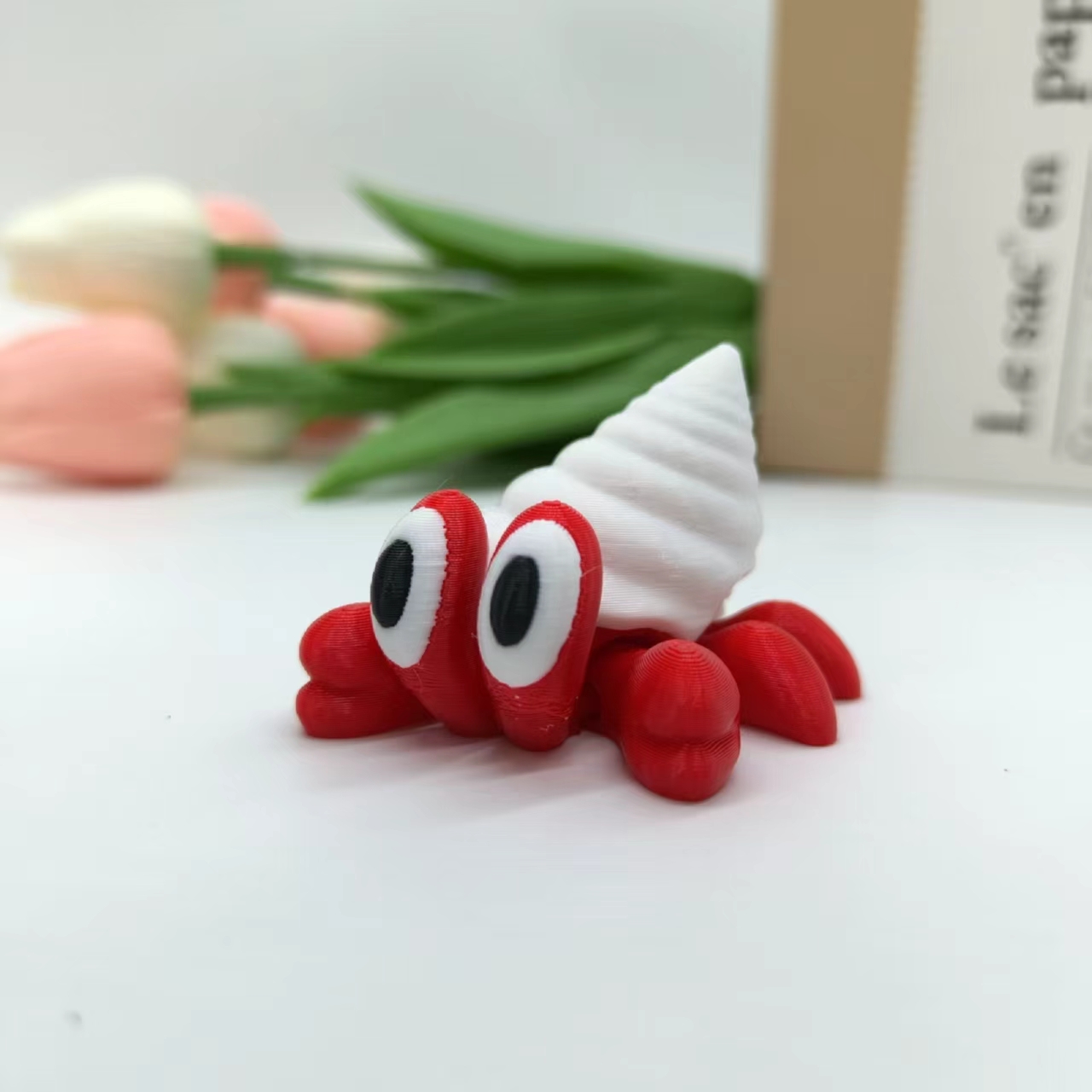 3D Printed Hermit Crab Statue, - огляд і ціна Marine Aquarium Hermit Crab