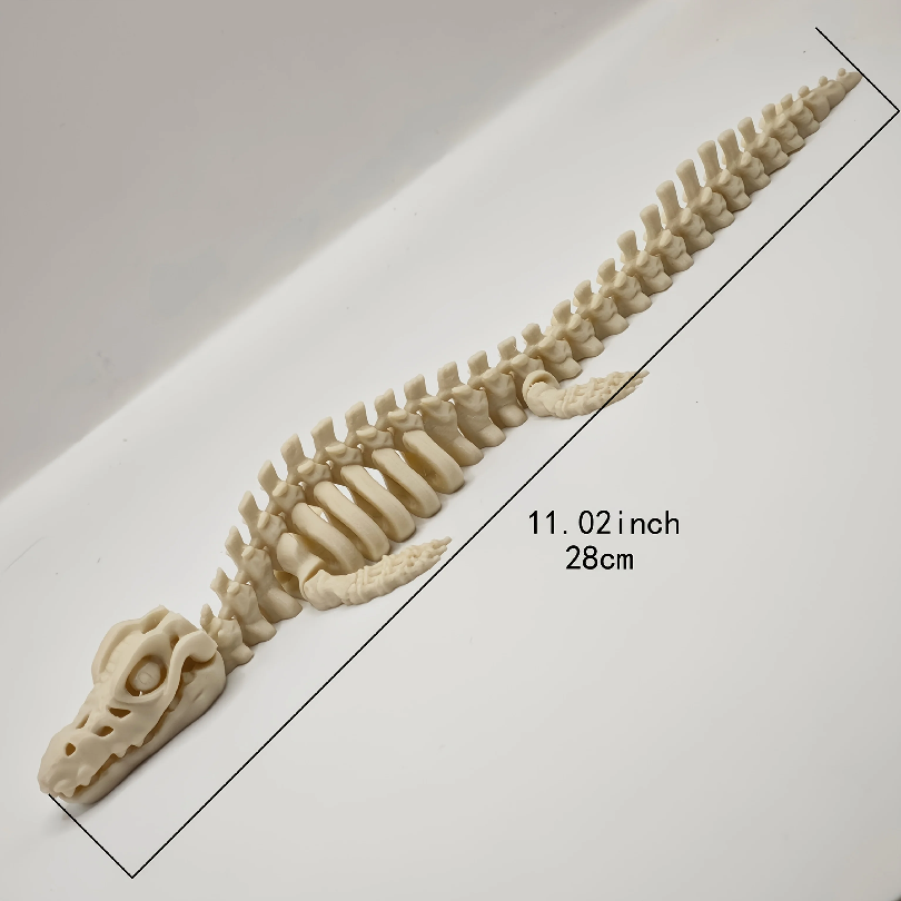 1pc Realistic mosasaur skeleto - огляд і ціна Marine Aquarium Used